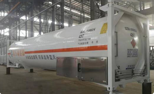 LNG冷凍液化氣體罐式集裝箱