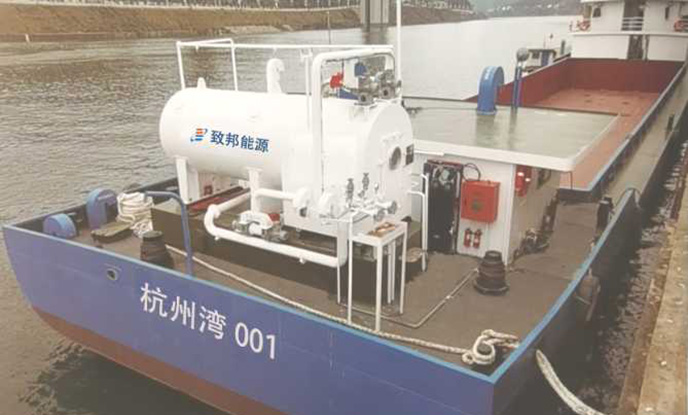 LNG燃料艙燃?xì)夤?yīng)及安保系統(tǒng)